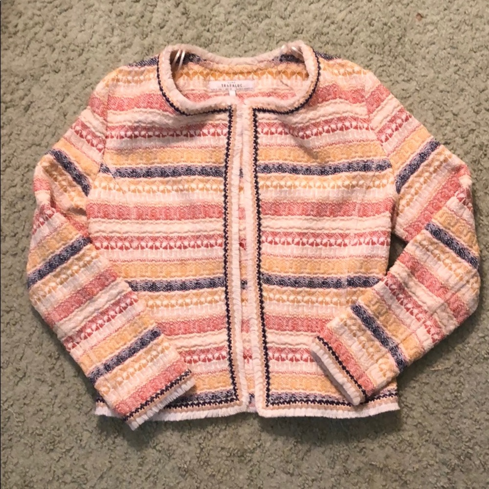 Zara multi color blazer